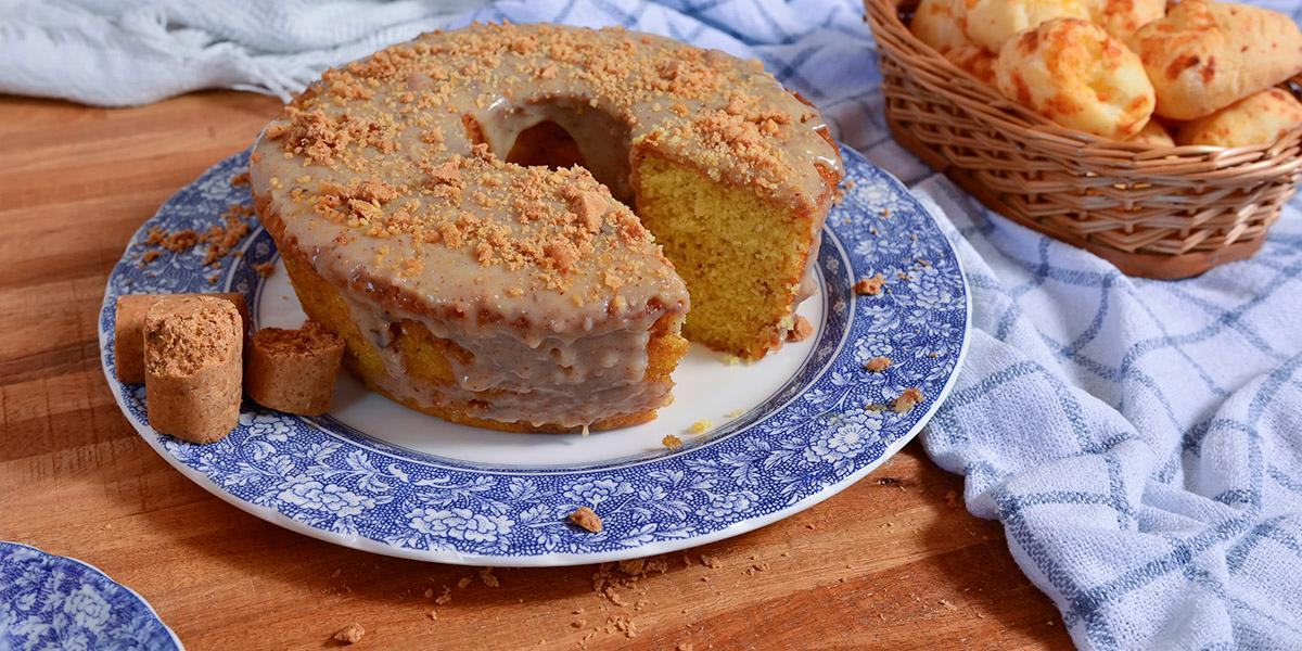 Bolo de Paçoca